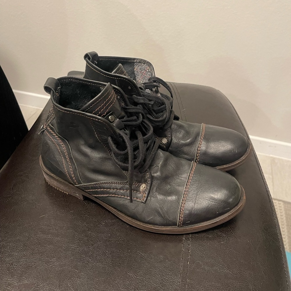 Firetrap Men's Ankle Leather Boots 9 / 43